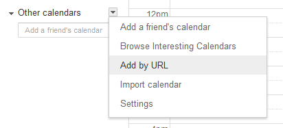Google Calendar Screenshot 4